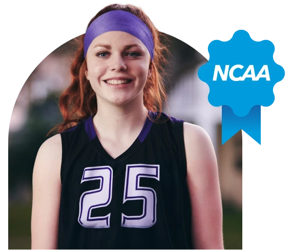 Girl wearing sport clothes