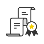 industry-recognized certification icon