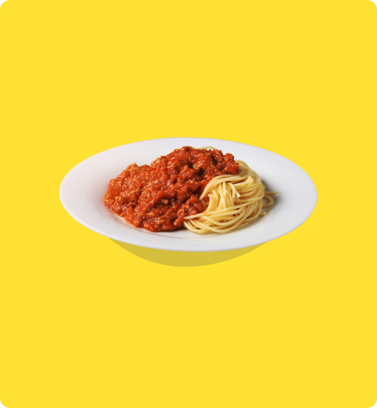 Pasta with tomato sauce - 