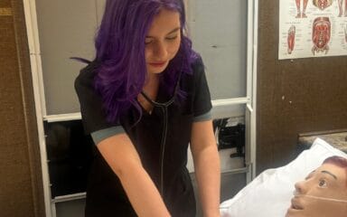 Nurse student