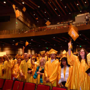group graduation photo